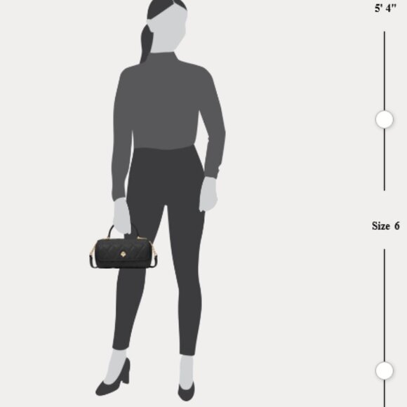 Kate Spade Heart 3D Barrel Quilted Crossbody - Black - Love Shack KK175 - Picture 10 of 10